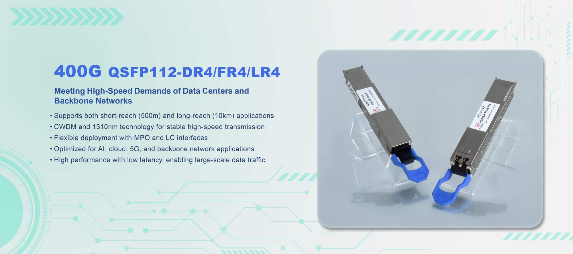 400G QSFP112 Transceiver